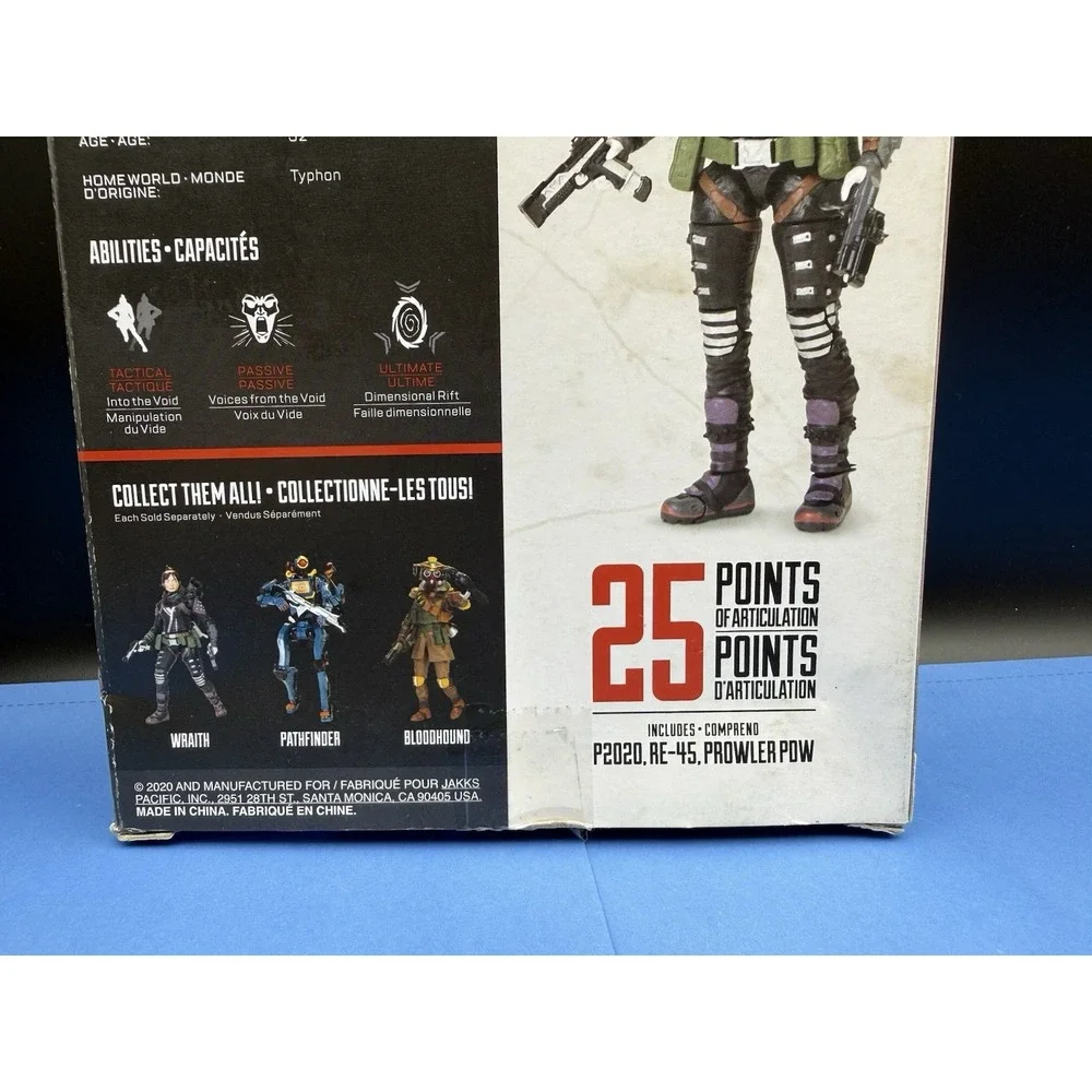 APEX Legends Wraith 6-Inch Collectible Action Figure (Series 1)‎
